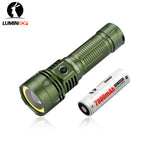 Lumintop W2 LED Flashlight with COB Red & White Light 2680 Battert