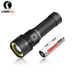 Lumintop W2 LED Flashlight with COB Red & White Light 2680 Battert